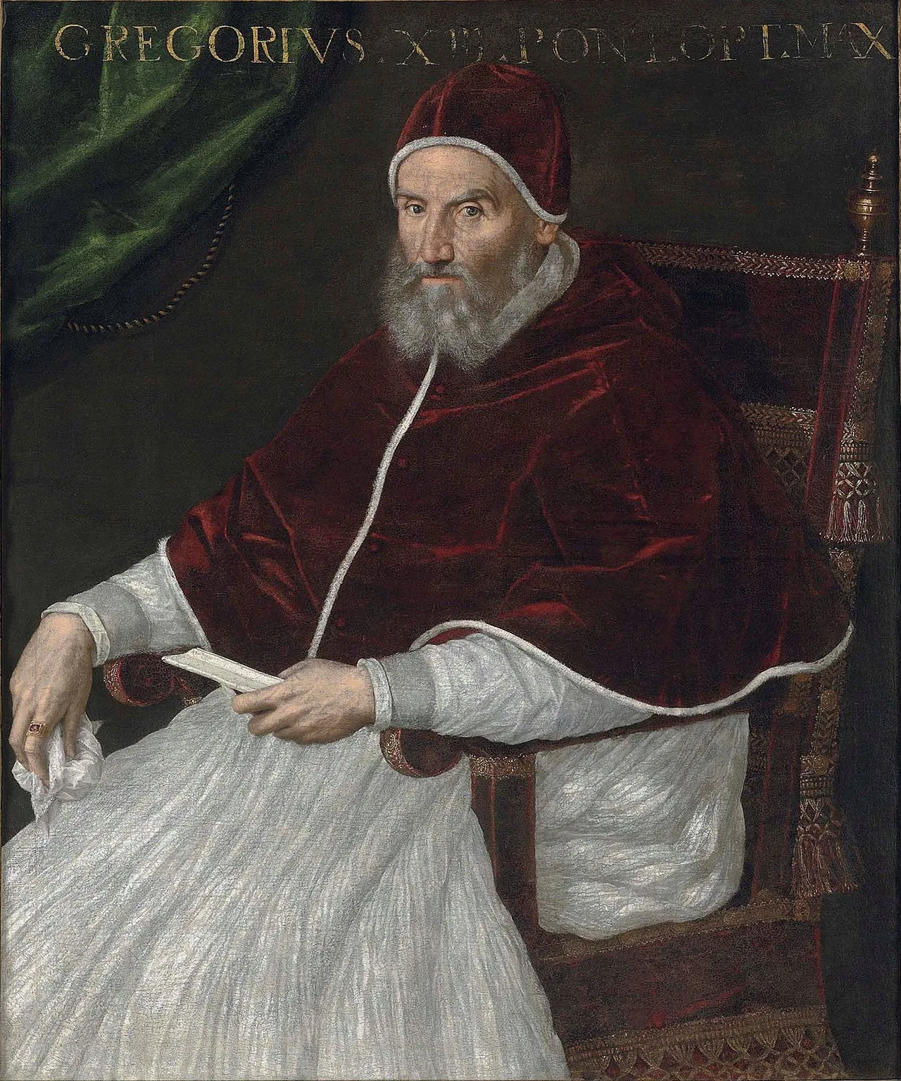 教宗格里高利十三世画像