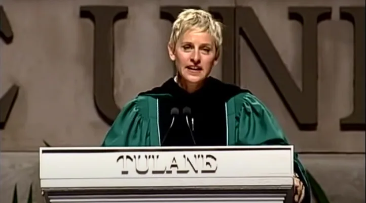 Comedian Ellen DeGeneres