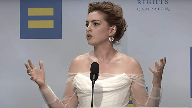 Anne Hathaway Honored with 2018 National Ally for Equality Award
