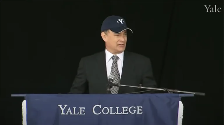 Tom Hanks Addresses the Yale Class of 2011