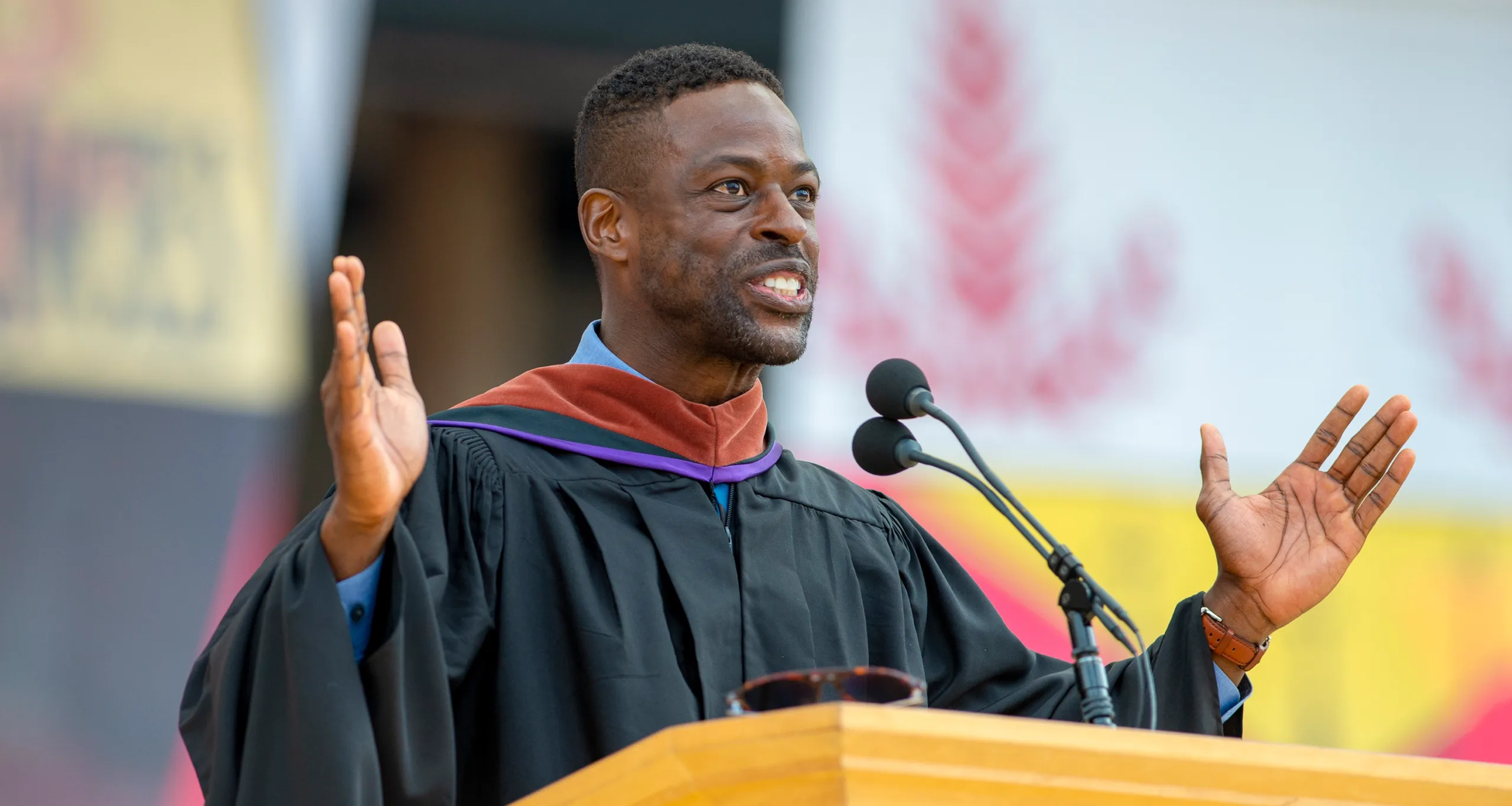 Actor and Stanford alumnus Sterling K. Brown