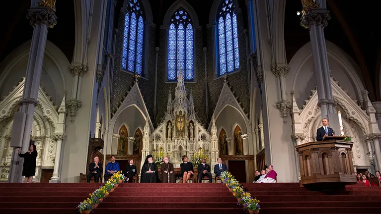 Interfaith Service for the Victims of the Boston Bombing