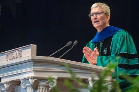 Tim Cook at Tulane University’s 2019 Commencement