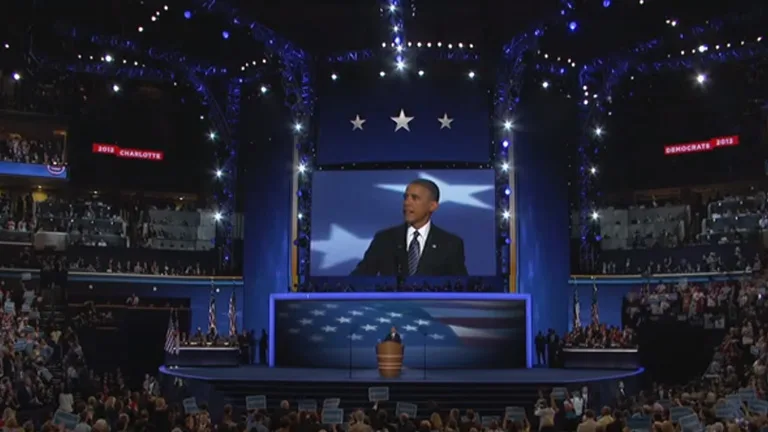 Obama at 2012 Democratic National Convention.