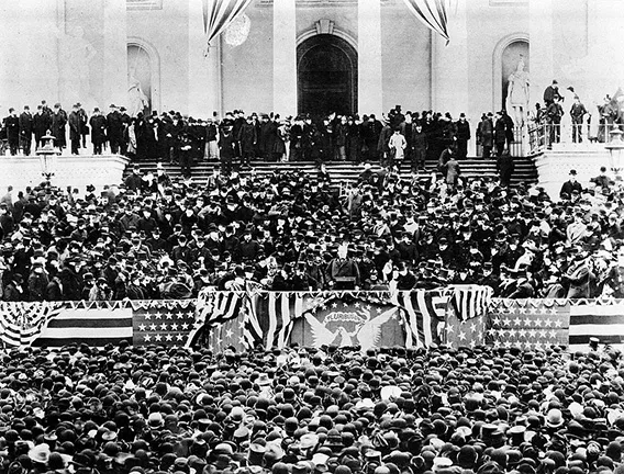 Second presidential inauguration of Grover Cleveland.